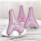 Max Romantic Tower Wedding Metal Candy Box Gift Box Wedding Party Favor  Pink