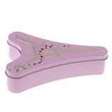 Max Romantic Tower Wedding Metal Candy Box Gift Box Wedding Party Favor  Pink