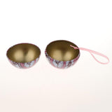 Max 2 Pieces Round Wedding Metal Candy Box Gift Box Wedding Party Favor A