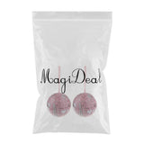 Max 2 Pieces Round Wedding Metal Candy Box Gift Box Wedding Party Favor A