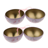 Max 2 Pieces Round Wedding Metal Candy Box Gift Box Wedding Party Favor B