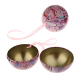 Max 2 Pieces Round Wedding Metal Candy Box Gift Box Wedding Party Favor C