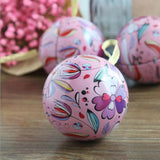 Max 2 Pieces Round Wedding Metal Candy Box Gift Box Wedding Party Favor C