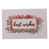 24 Sets Best Wishes Cards with Envelopes Paper Gift Cards Greeting Cards C