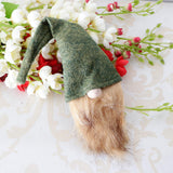 Maxbell Christmas Santa Cluas Wine Bottle Cover Bag Dinner Party Table Decor Green