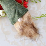 Maxbell Christmas Santa Cluas Wine Bottle Cover Bag Dinner Party Table Decor Green