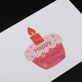 Maxbell 24 Happy Birthday Cards Assortment with Envelopes for Children Cake