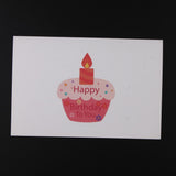 Maxbell 24 Happy Birthday Cards Assortment with Envelopes for Children Cake