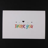 24 Set Thank You Paper Card with Envelopes Greeting Invitation Card Favors D