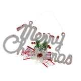 Maxbell Merry Christmas Plastic Snowflake Christmas Pendants Xmas Hanging Decoration