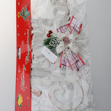 Maxbell Merry Christmas Plastic Snowflake Christmas Pendants Xmas Hanging Decoration