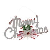 Maxbell Merry Christmas Plastic Snowflake Christmas Pendants Xmas Hanging Decoration