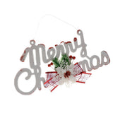 Maxbell Merry Christmas Plastic Snowflake Christmas Pendants Xmas Hanging Decoration