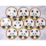 Maxbell 10Pcs Panda Paper Party Plates Cups Birthday Wedding Tableware 10Pcs Paper Plates