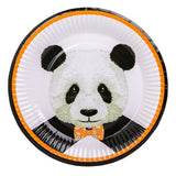 Maxbell 10Pcs Panda Paper Party Plates Cups Birthday Wedding Tableware 10Pcs Paper Plates