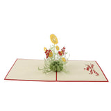 Max 3D Pop Up Greeting Cards Crafts Christmas Birthday Gift Cards Sunflower