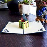 Max 3D Pop Up Greeting Cards for Christmas Birthday Valentines  Gift Box