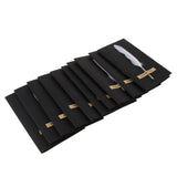 Max 10pcs Handmade Feather Greeting Thank You Cards Wedding Birthday White
