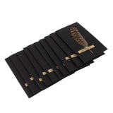 Maxbell Black handmade DIY feather card A