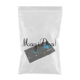 Maxbell Black handmade DIY feather card H