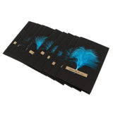 Maxbell Black handmade DIY feather card H