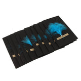 Maxbell Black handmade DIY feather card H