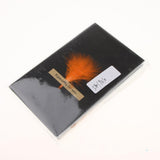 Maxbell Black handmade DIY feather card J