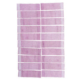 Maxbell 20pcs Plastic Diamond Napkin Rings Holders Wedding Party Table Decor Blue