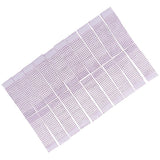 Maxbell 20pcs Plastic Diamond Napkin Rings Holders Wedding Party Table Decor Purple