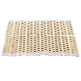 Maxbell 20pcs Rhinestone Napkin Rings Adornment For Wedding Party Gold