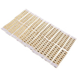 Maxbell 20pcs Rhinestone Napkin Rings Adornment For Wedding Party Gold