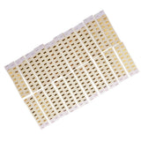 Maxbell 20pcs Rhinestone Napkin Rings Adornment For Wedding Party Gold