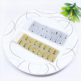 Maxbell 20pcs Rhinestone Napkin Rings Adornment For Wedding Party Gold