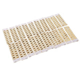 Maxbell 20pcs Rhinestone Napkin Rings Adornment For Wedding Party Gold