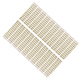 Maxbell 20pcs Sparkly Bow Napkin Rings Serviette Holders Wedding Table Decor  Gold