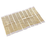 Maxbell 20pcs Plastic Diamond Napkin Rings Holders Party Table Decoration Gold