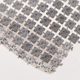 Maxbell 20pcs Plastic Diamond Napkin Rings Holders Party Table Decoration Gold