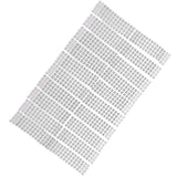 Maxbell 20pcs Sparkly Heart Napkin Ring Serviette Holder Wedding Table Decor  Silver