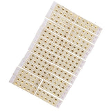 Maxbell 20pcs Love Heart Napkin Rings Serviette Holders Wedding Table Decor Gold
