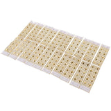 Maxbell 20pcs Love Heart Napkin Rings Serviette Holders Wedding Table Decor Gold