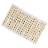 Maxbell 20pcs Love Heart Napkin Rings Serviette Holders Wedding Table Decor Gold