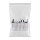 Maxbell 20pcs Love Heart Napkin Rings Serviette Holders Wedding Table Decor Purple