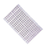 Maxbell 20pcs Love Heart Napkin Rings Serviette Holders Wedding Table Decor Purple