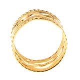 Maxbell Napkin Serviette Ring Holders Table Adornment Wedding Party Decor    Gold