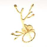 Maxbell Modern Plum Metal Napkin Ring Serviette Holder Party Table Decoration Gold