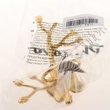 Maxbell Modern Plum Metal Napkin Ring Serviette Holder Party Table Decoration Gold