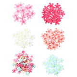 Maxbell 200 Pieces Artificial Silk Rose Petals Wedding Flower Mixed Color  Blue