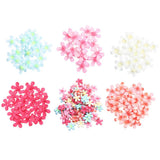 Maxbell 200 Pieces Artificial Silk Rose Petals Wedding Flower Mixed Color  Blue