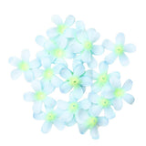 Maxbell 200 Pieces Artificial Silk Rose Petals Wedding Flower Mixed Color  Blue