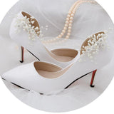 Maxbell Pair of  Rhinestone Shoe Buckles Clips Shoes Decorations DIY Accessories 3